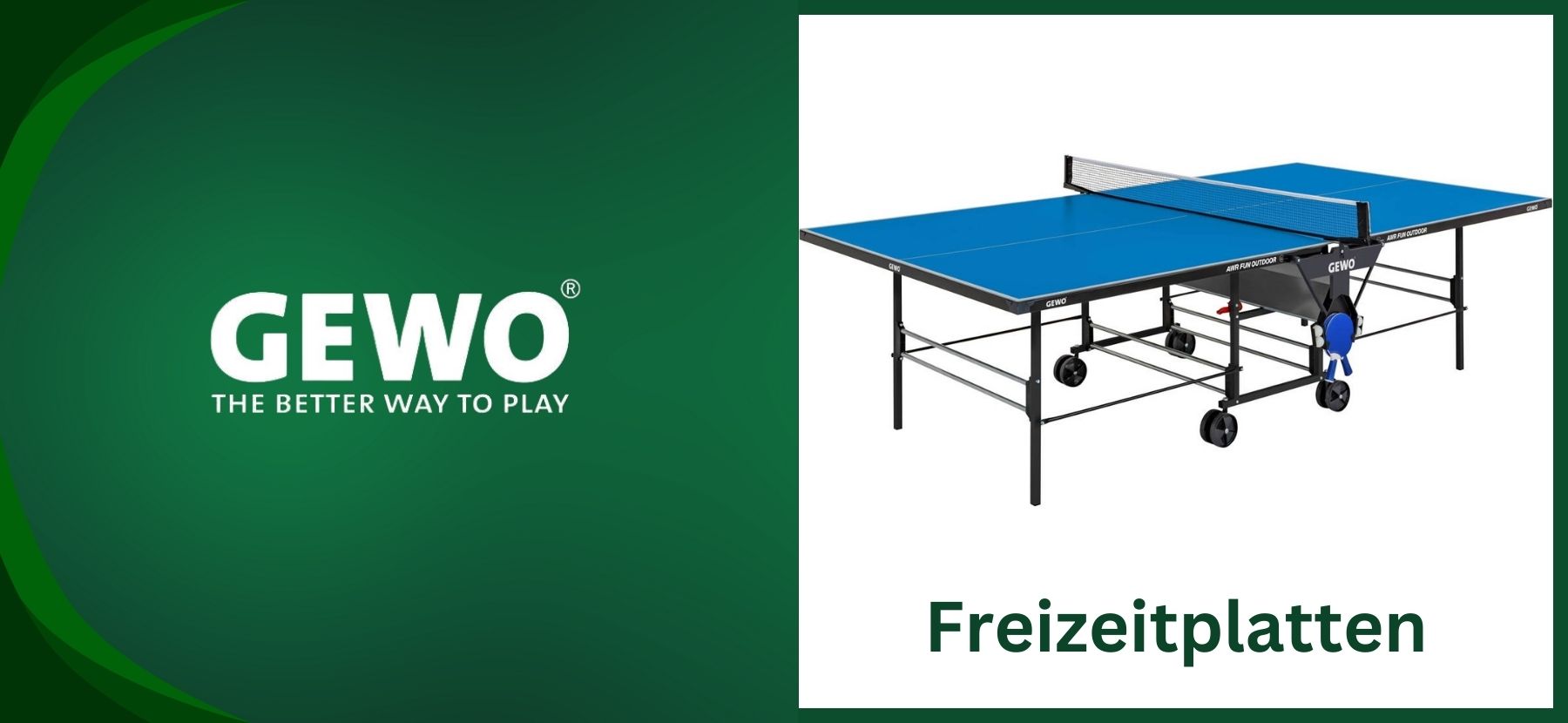 Gewo Tischtennisplatten
