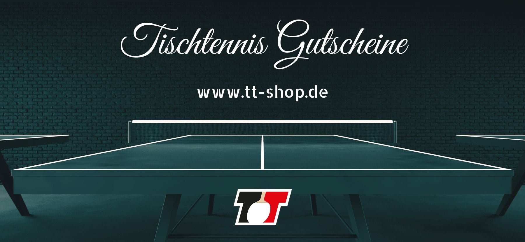 Tischtennis Gutscheine