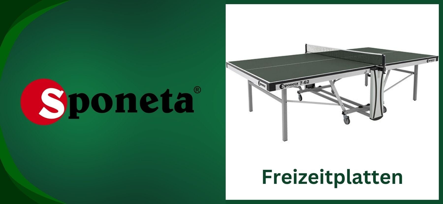 Sponeta Tischtennisplatten