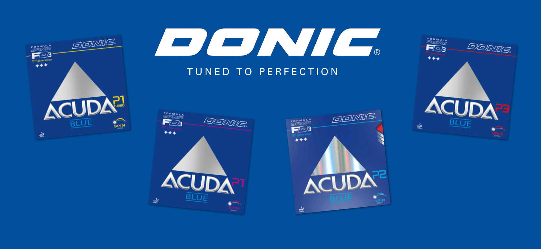 Donic Acuda Blue Beläge - Donic Beläge - Tischtennis Beläge