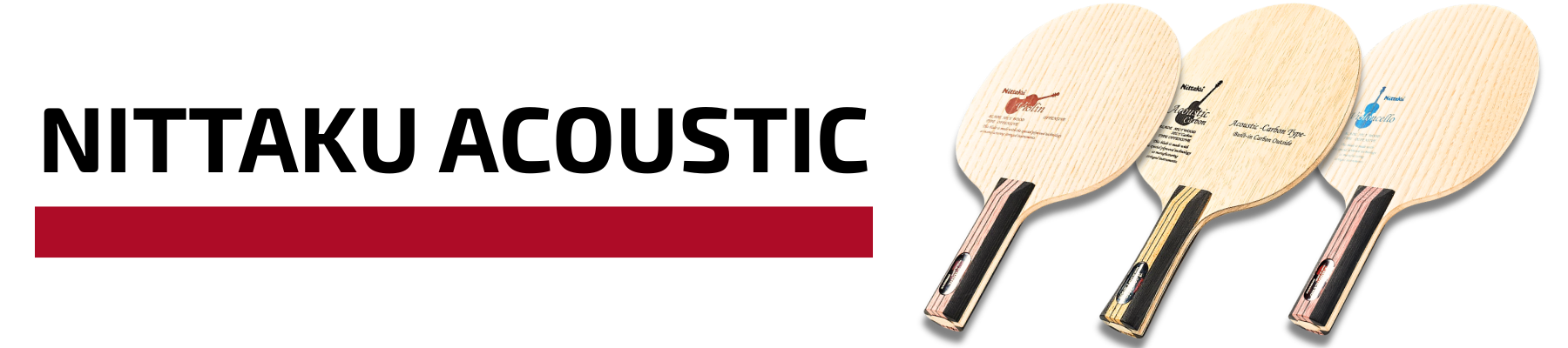 Nittaku Acoustic Serie