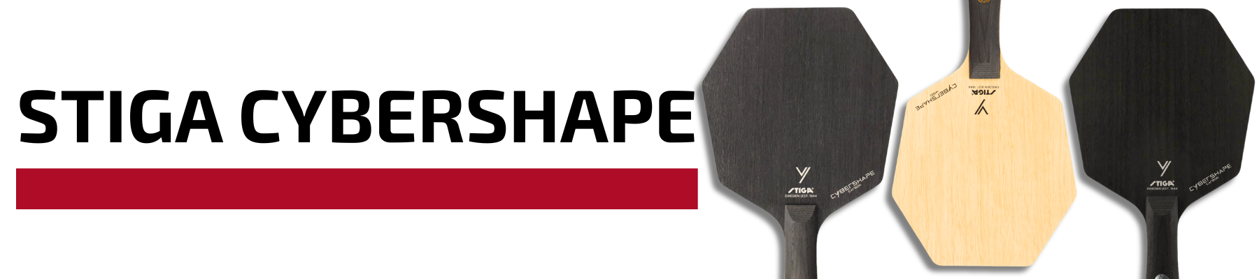 Stiga Cybershape Hölzer