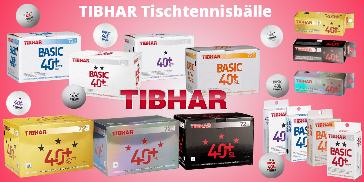 Tibhar Tischtennisbälle