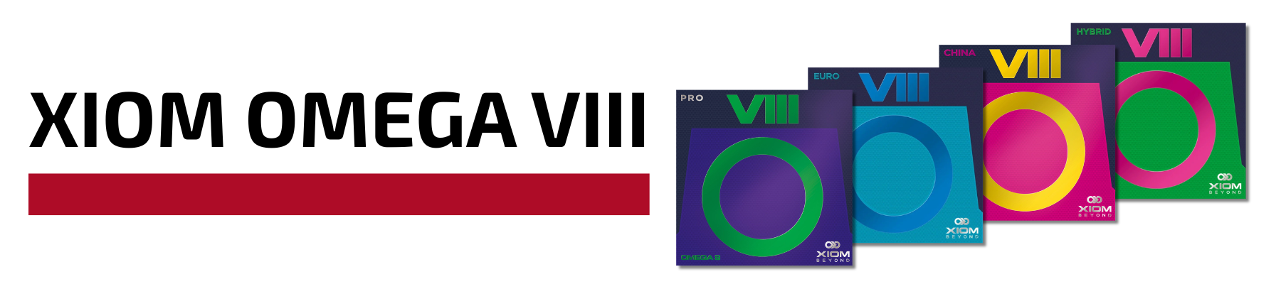Xiom Omega VIII Beläge