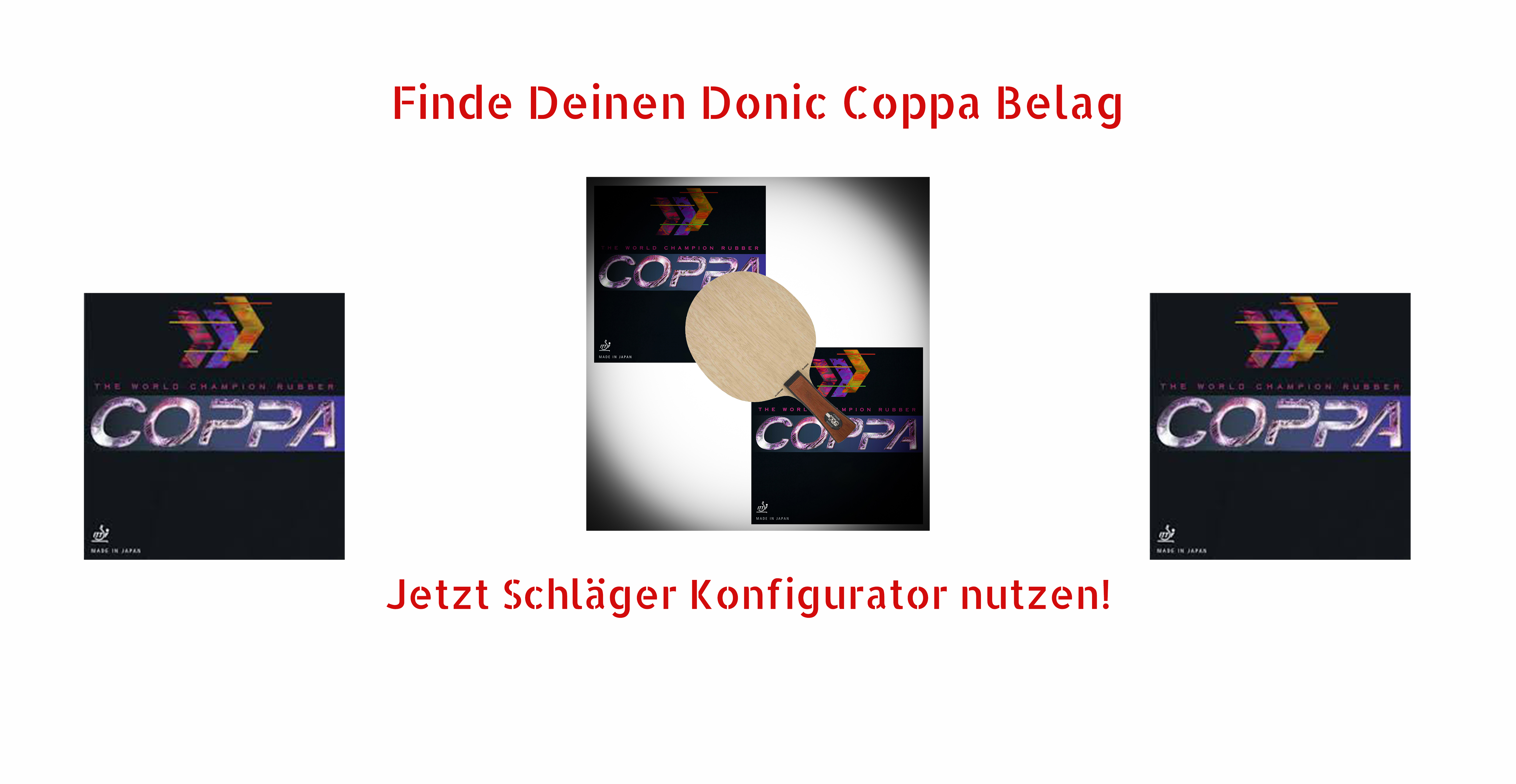 Donic Coppa Beläge - Donic Beläge - Tischtennis Beläge