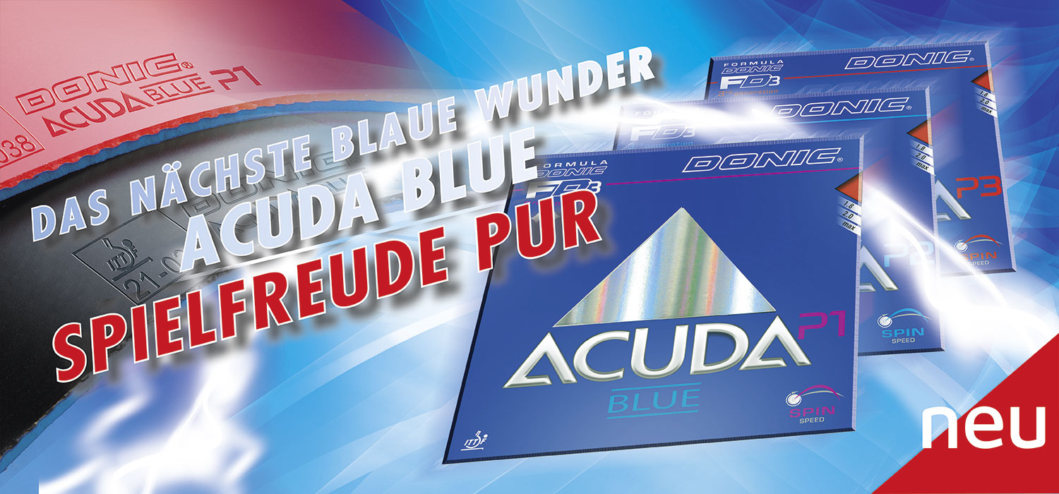 Donic Acuda Blue Beläge - Donic Beläge - Tischtennis Beläge