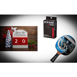 Tischtennis Set Waldner Schläger 700 und Bälle