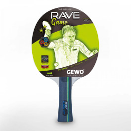 Gewo Rave Game - Holz aus einem direkten Standpunkt heraus betrachtet