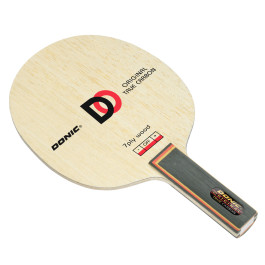 Donic Original True Carbon - Holz leicht verdreht ins Bild gebracht