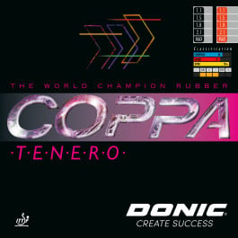 Donic Coppa Tenero - Unboxing schon vorab: Produkt mit Verpackung