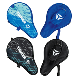 Tibhar Rundhülle Sol mit Ballfach, blau und schwarz/türkis