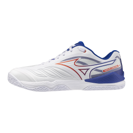 Mizuno Wave Medal 8, weiß/orange/royalblau