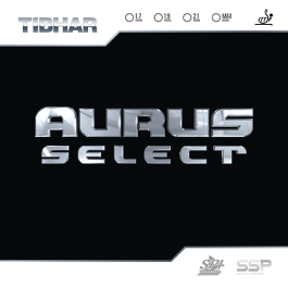 Tibhar Aurus Select - schwarze Verpackung mit silberner Schrift 