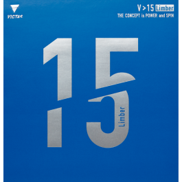 Victas V > 15 Limber - Hochwertige Präsentation von Produkt und Verpackung