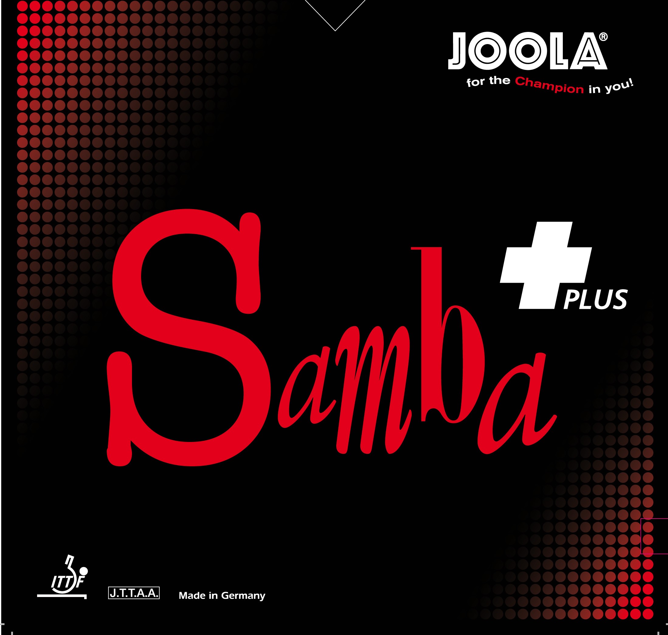 Joola Belag Samba 27 schwarz 1,8 mm Schwammdicke neu und ovp UVP 42,90 € 