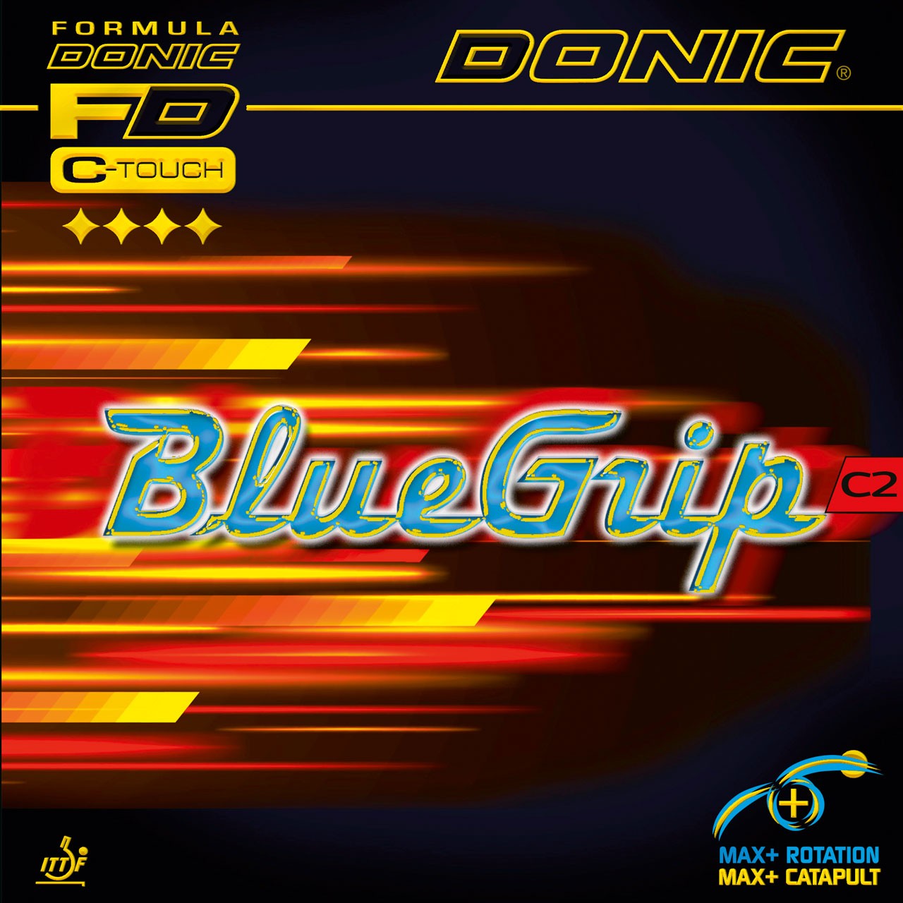 Donic BlueGrip S2 Doppelpack Tischtennisbelag /Sonderpreis 
