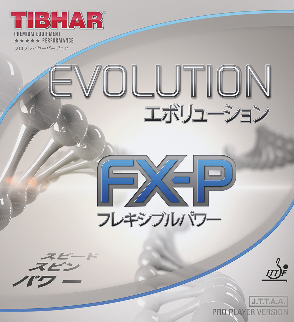 Tibhar Evolution FX-S Tischtennisbelag – Rot, 1,8 Mm, Noppen Innen, Für Spin & Kontrolle