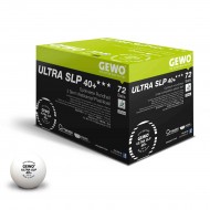 Gewo Ultra SLP 40+ 3-Stern, 72er Packung (Plastikball nahtlos)