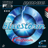 Donic Bluestorm Big Slam - Das Produkt in seiner Verpackung wurde hier abgelichtet