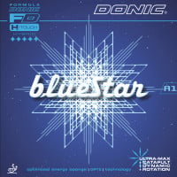 Donic BlueStar A1 - Hier das Produkt in seiner Verpackung abgebildet