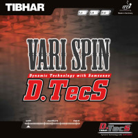 Tibhar Vari Spin D-Tecs - Komplettansicht: Produkt mit Verpackung