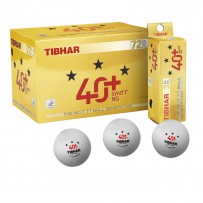 Tibhar Syntt NG 40+ (Plastikball mit Naht, ABS Technik, goldene Verpackung), 72er Packung