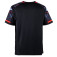 Andro T-Shirt Sangai, schwarz-rot