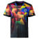 Andro T-Shirt Nagaja - Vorderseite golden rainbow