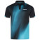 Donic Poloshirt Fire, schwarz-hellblau