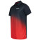 Donic Poloshirt Nuvon, schwarz-rot