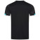 Donic T-Shirt Cream, schwarz-hellblau