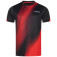 Donic T-Shirt Cream, schwarz-rot