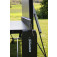 Donic Outdoor Roller 1000 - Platte ist mit Playback-Funkton in der Natur gezeigt