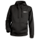 Tibhar Hoodie Nero, schwarz - Ansicht von vorn