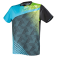 Tibhar T-Shirt Paint, schwarz-hellblau