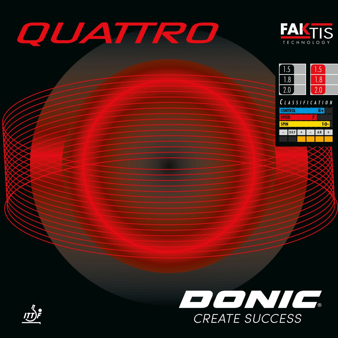 Donic Quattro ( Quattro , A'conda medium , A'conda soft ) - Bild 2 von 4