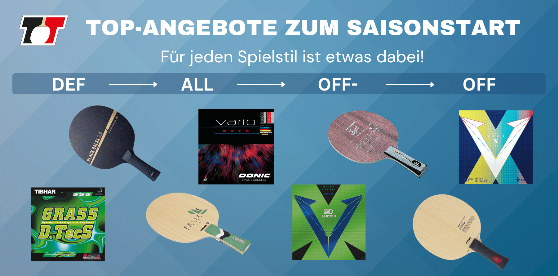 Aktuelle Angebote im TT-Shop