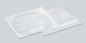 Protective foil for table tennis