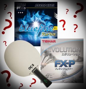 Table tennis bat - Configurator