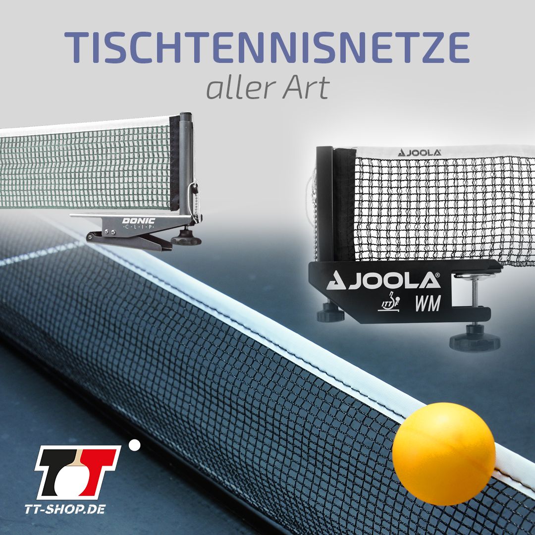 Tischtennis Netz mit Ball